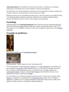 What Is an Anthropomorphism? A Simple Guide for Curious Readers