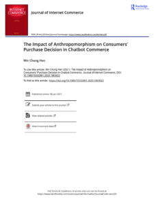 The Impact of Anthropomorphism on Price Perception