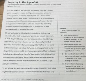 The Link Between Anthropomorphism and Empathy